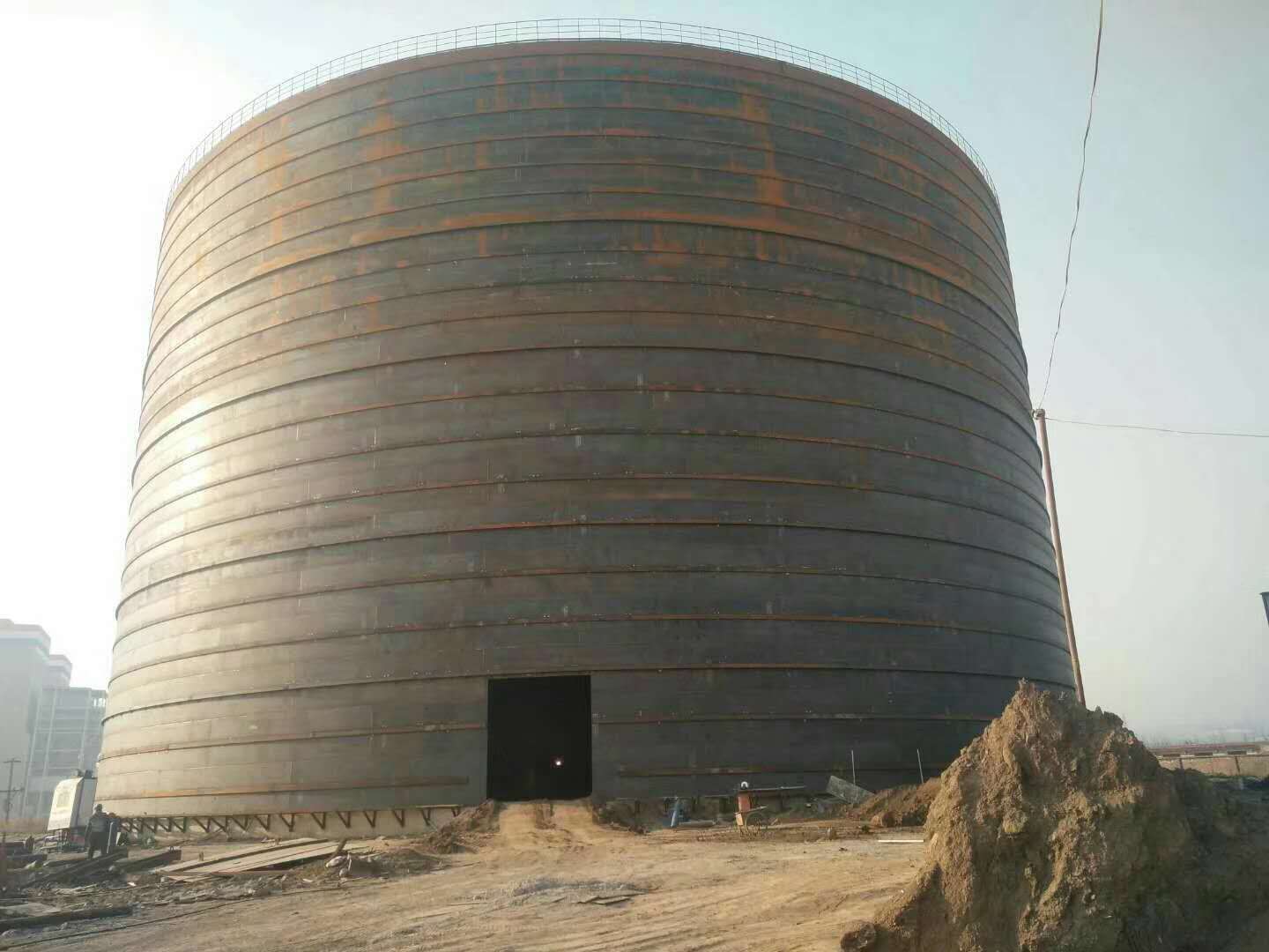 弓长岭承建大型钢板库的好处及原理